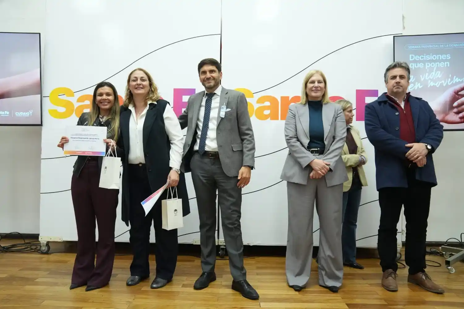 El Hospital Jaime Ferré fue reconocido por su trabajo en la red provincial de donación de órganos