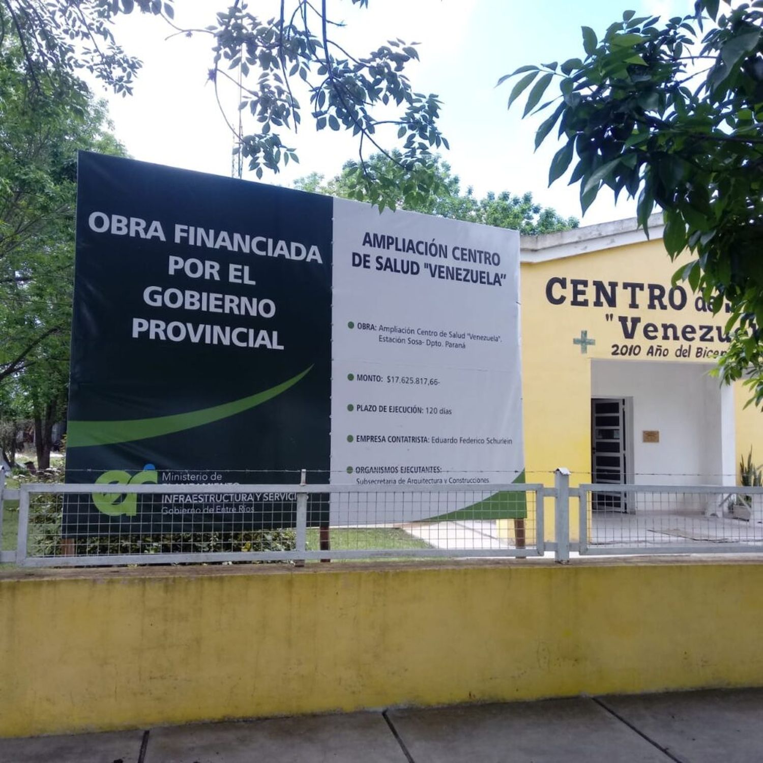 Comenzó la anhelada obra de ampliación del Centro de Salud de Estación Sosa