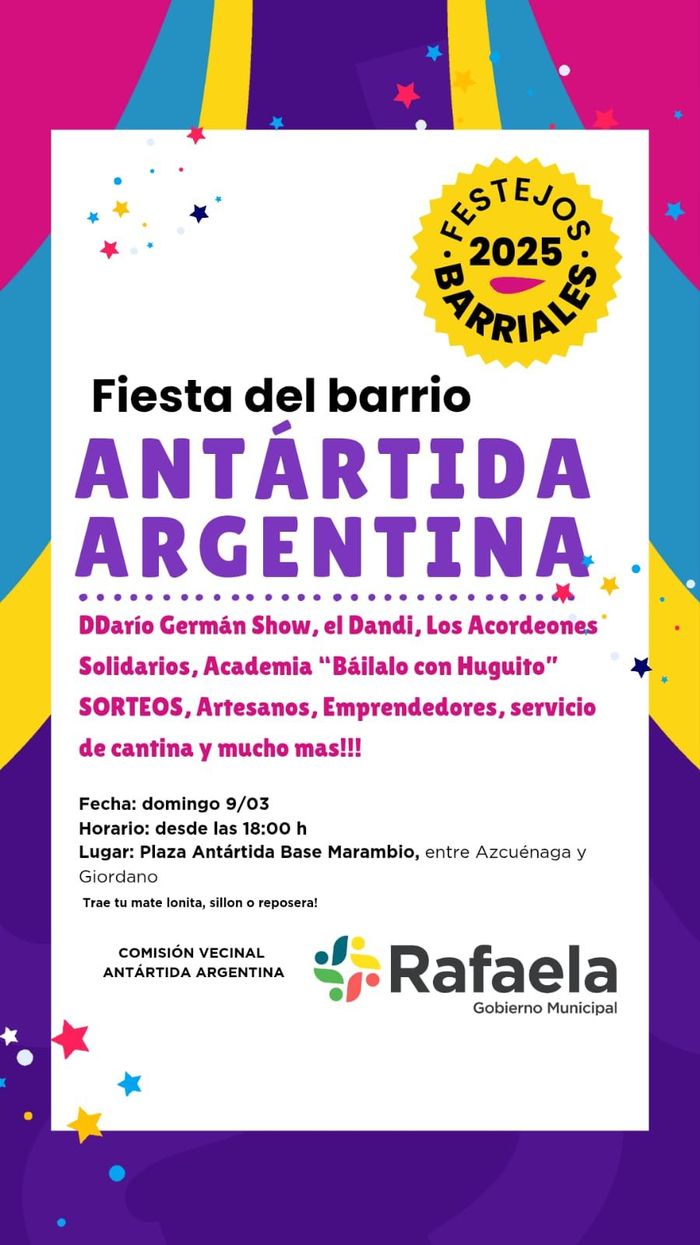 festejo barrial antertida argentian