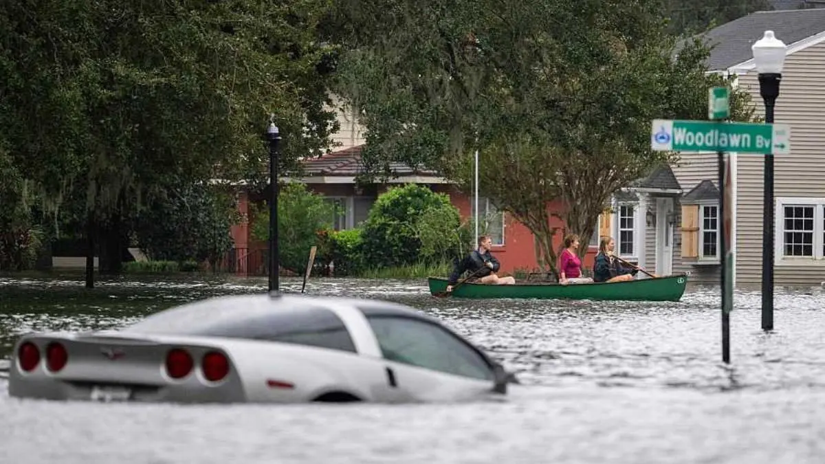 ¡LLEGÓ A CAROLINA DEL SUR! Huracán Ian deja al menos 21 muertos en Florida