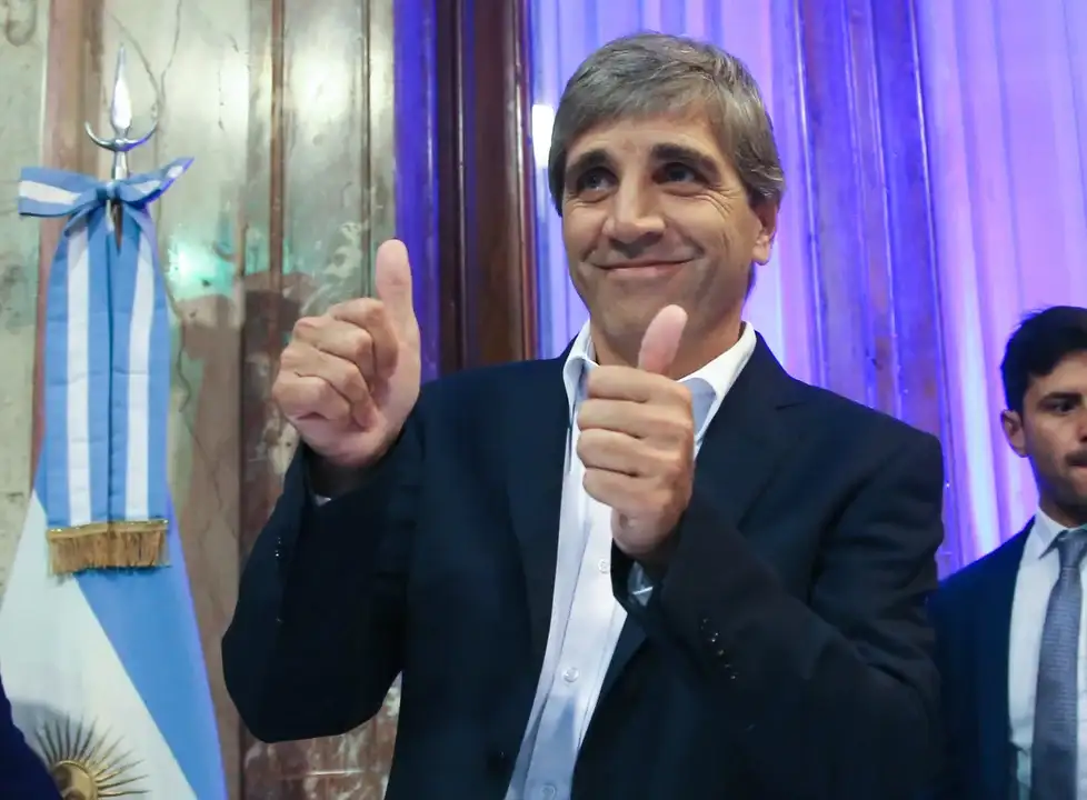 Luis Caputo, ministro de Economía.