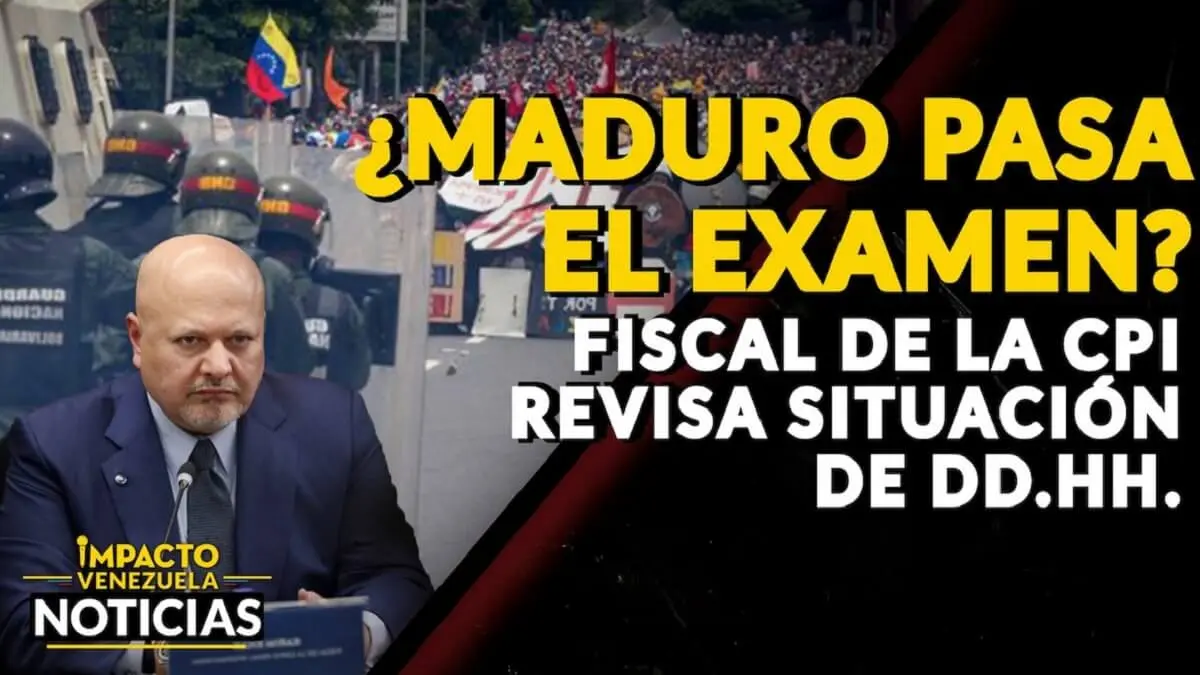 ¿MADURO PASA EL EXAMEN? Fiscal de la CPI revisa situación de DD.HH. – VIDEO