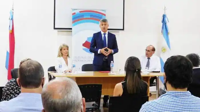El nuevo presidente del Tribunal de Cuentas se presentó ante el personal del organismo