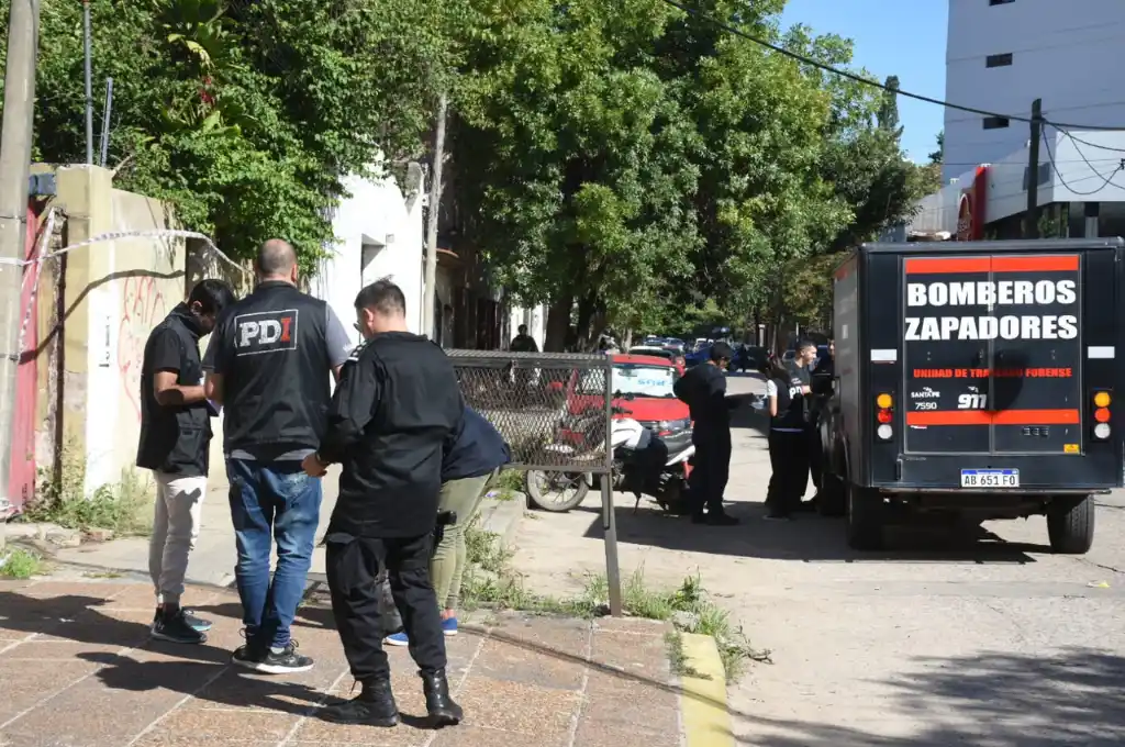 El cuerpo fue hallado en una casa de San Martín al 3600.