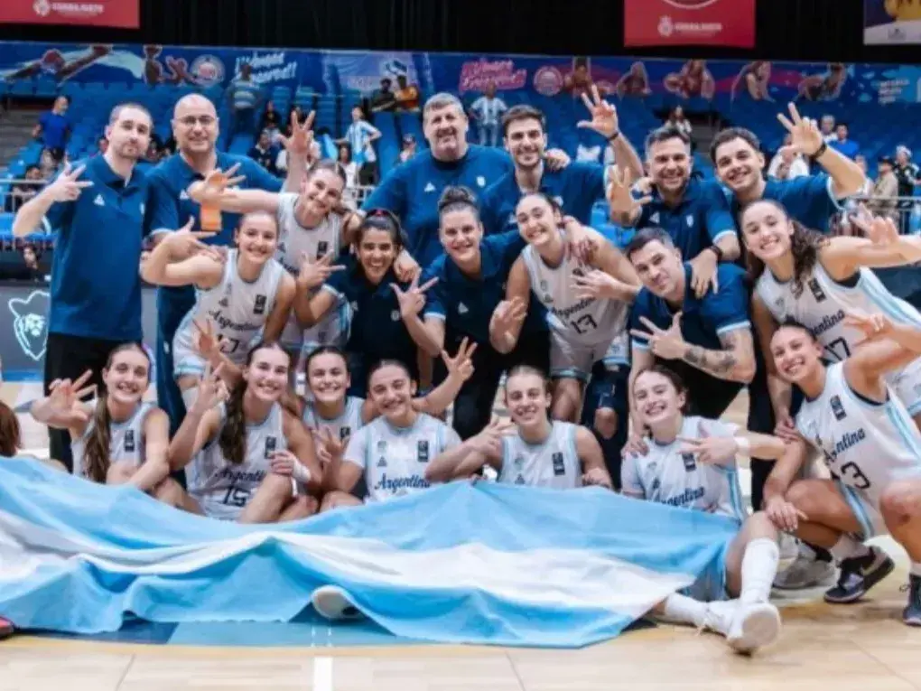Bronce para Argentina en la AmeriCup U 18  y clasificación al Mundial 2027. Foto CAB