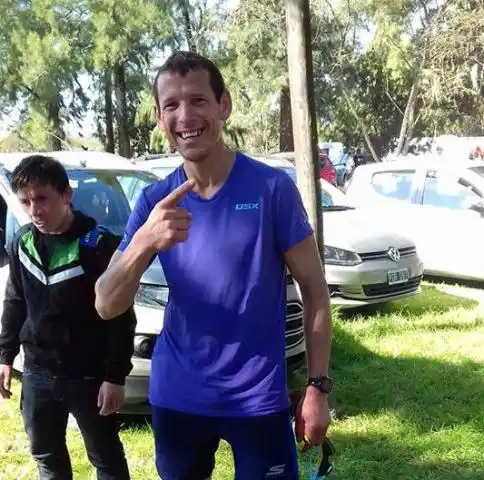 Sergio Meoniz ganó el maraton de Gendarmeria