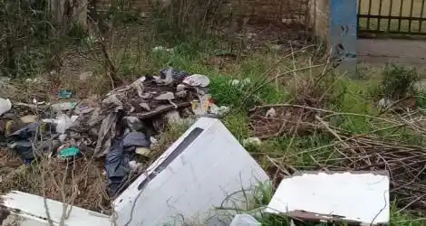 Basura que tapa desagües