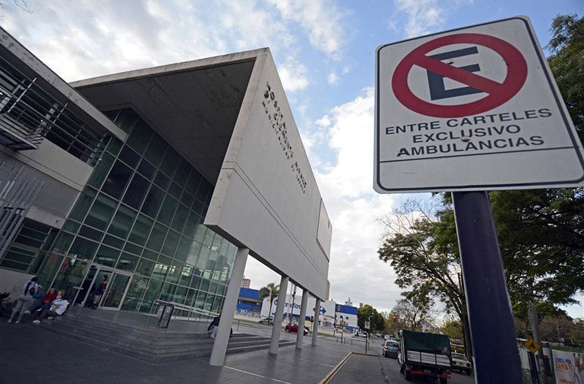 Baleado en la noche del parque