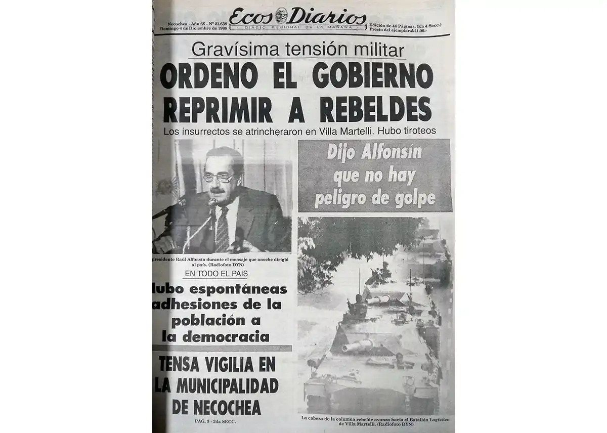 Domingo 4 de diciembre de 1988
