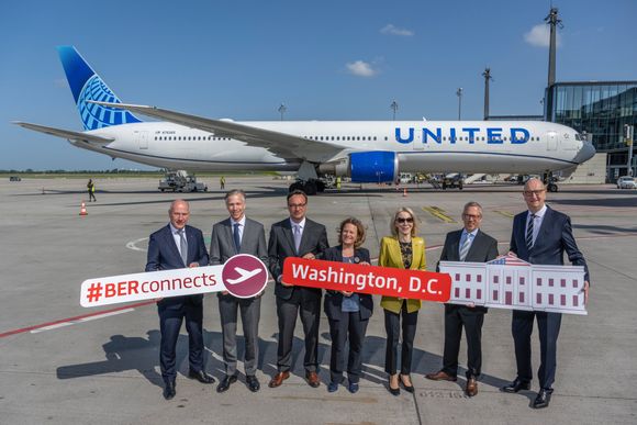 Más vuelos a Berlín: United inauguró su servicio desde Washington