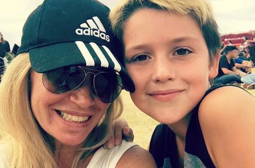 El hijo de Florencia Peña la mandó al frente en Los Ángeles de la Mañana