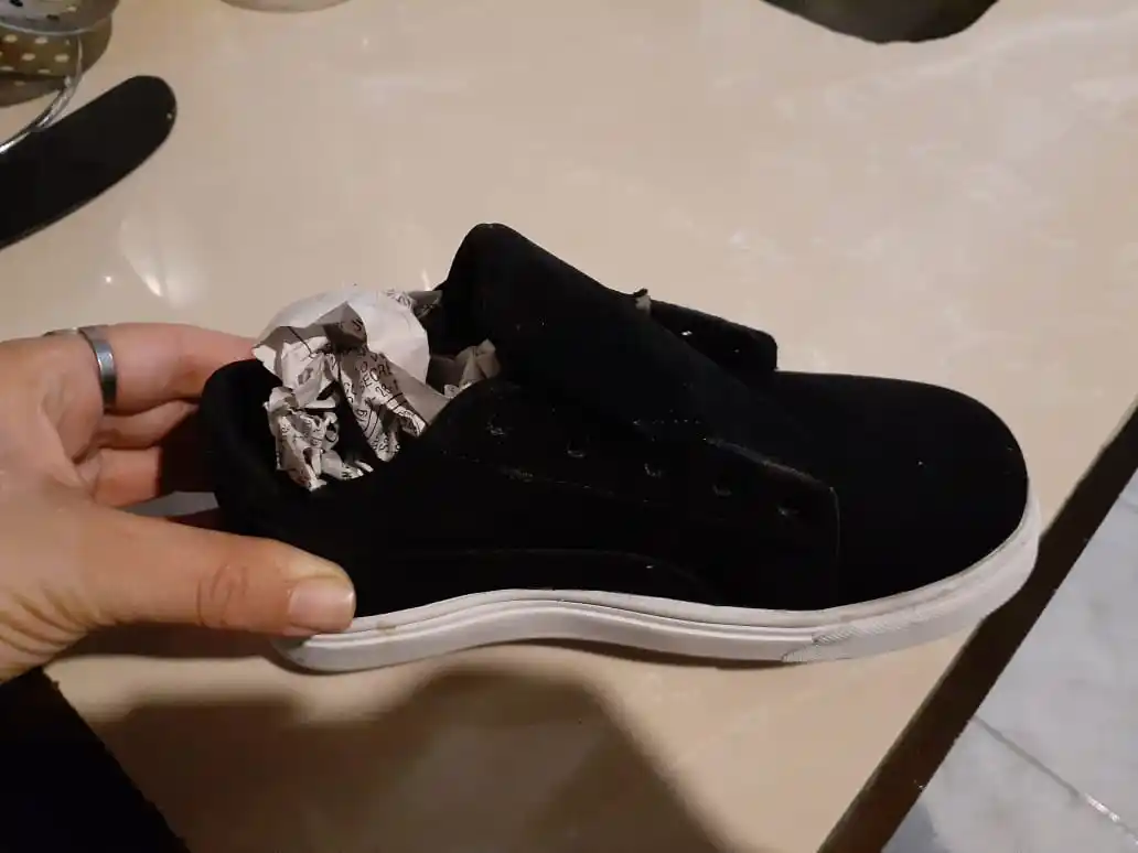 Zapatilla encontrada