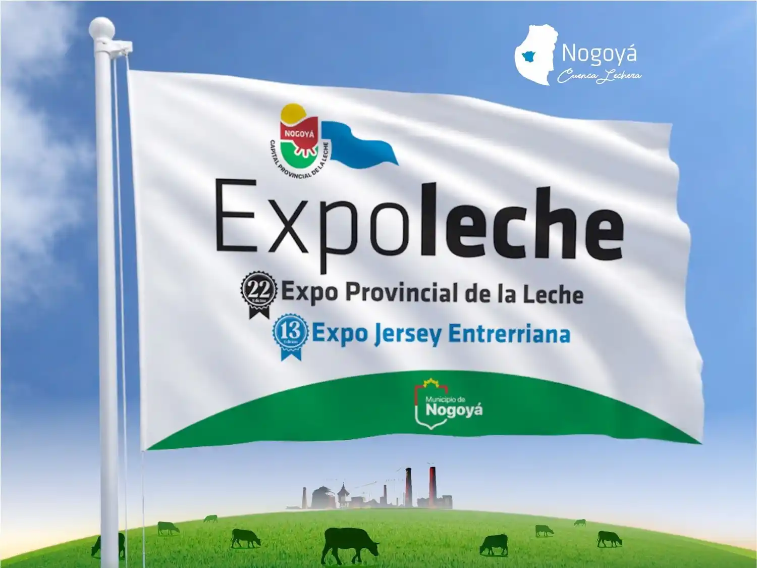 Nogoyá lanzó la expo provincial de la leche y se consolida como capital del sector entrerriano