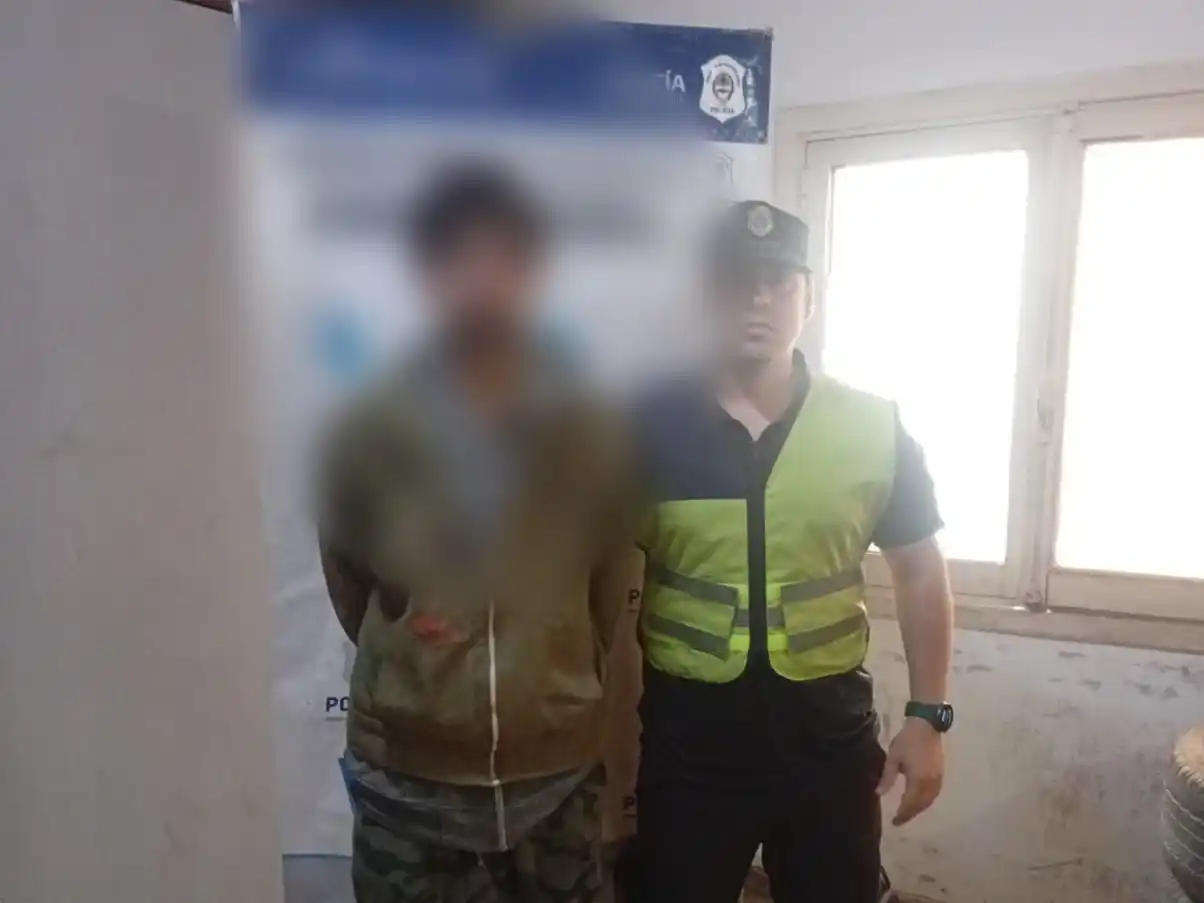 El sujeto fue aprehendido