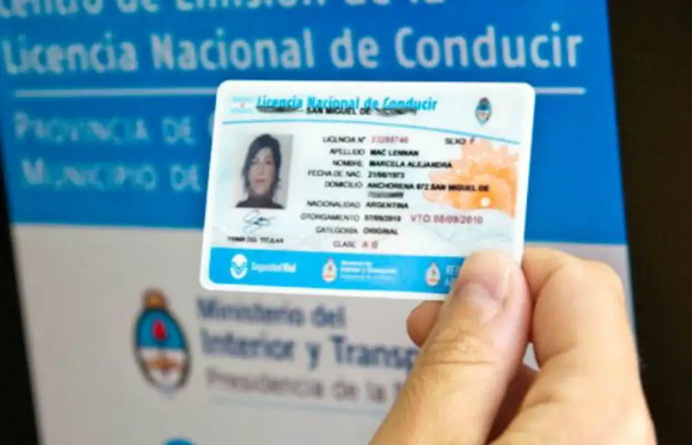 Modifican las clases de licencias de conducir que rigen en la Provincia