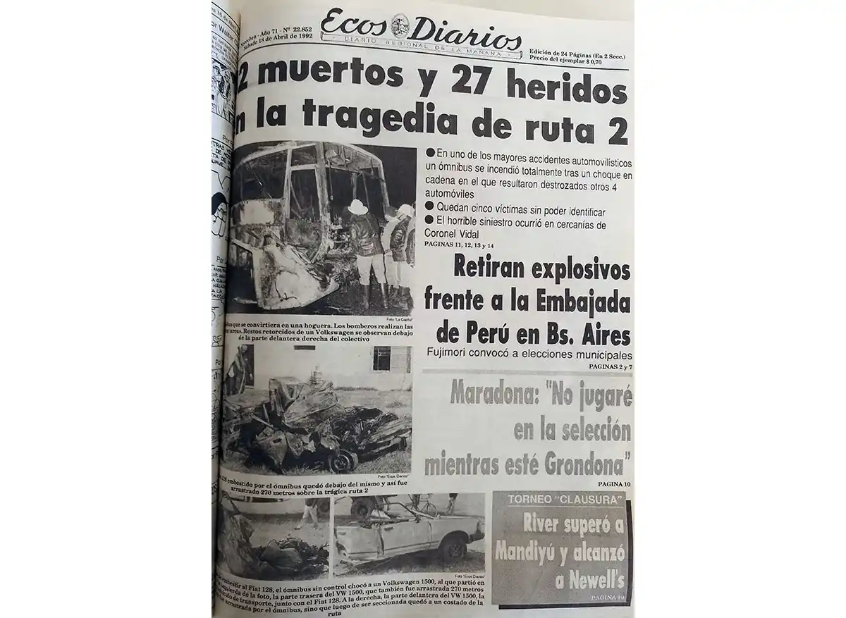 Sábado 18 de abril de 1992