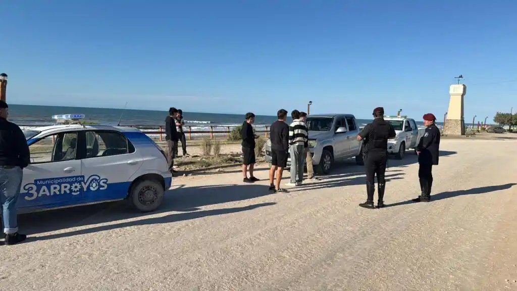 Camioneta incautada en Claromecó: circulaba rápido y el conductor dio positivo de alcoholemia