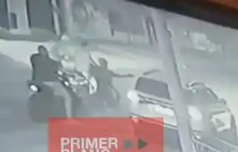 Imágenes sensibles: El video del momento en que balearon en la cabeza a un comerciante en La Matanza 
