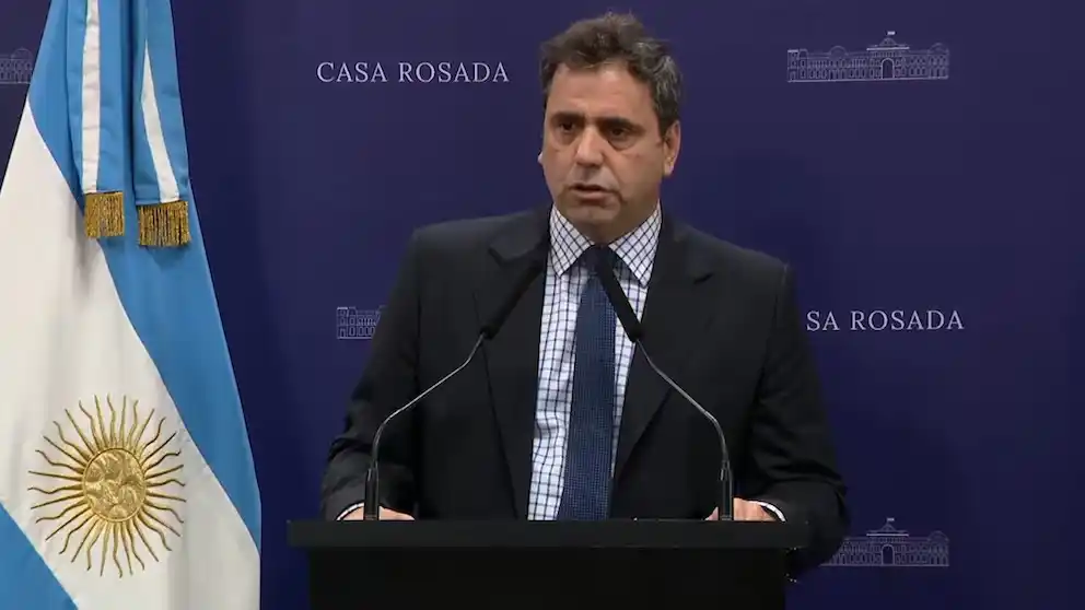 Lisandro Catalán, vicejefe de Gabinete del Interior.