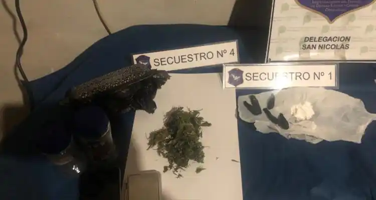 Tercer operativo por drogas con detenidos y sustancia secuestrada en una semana