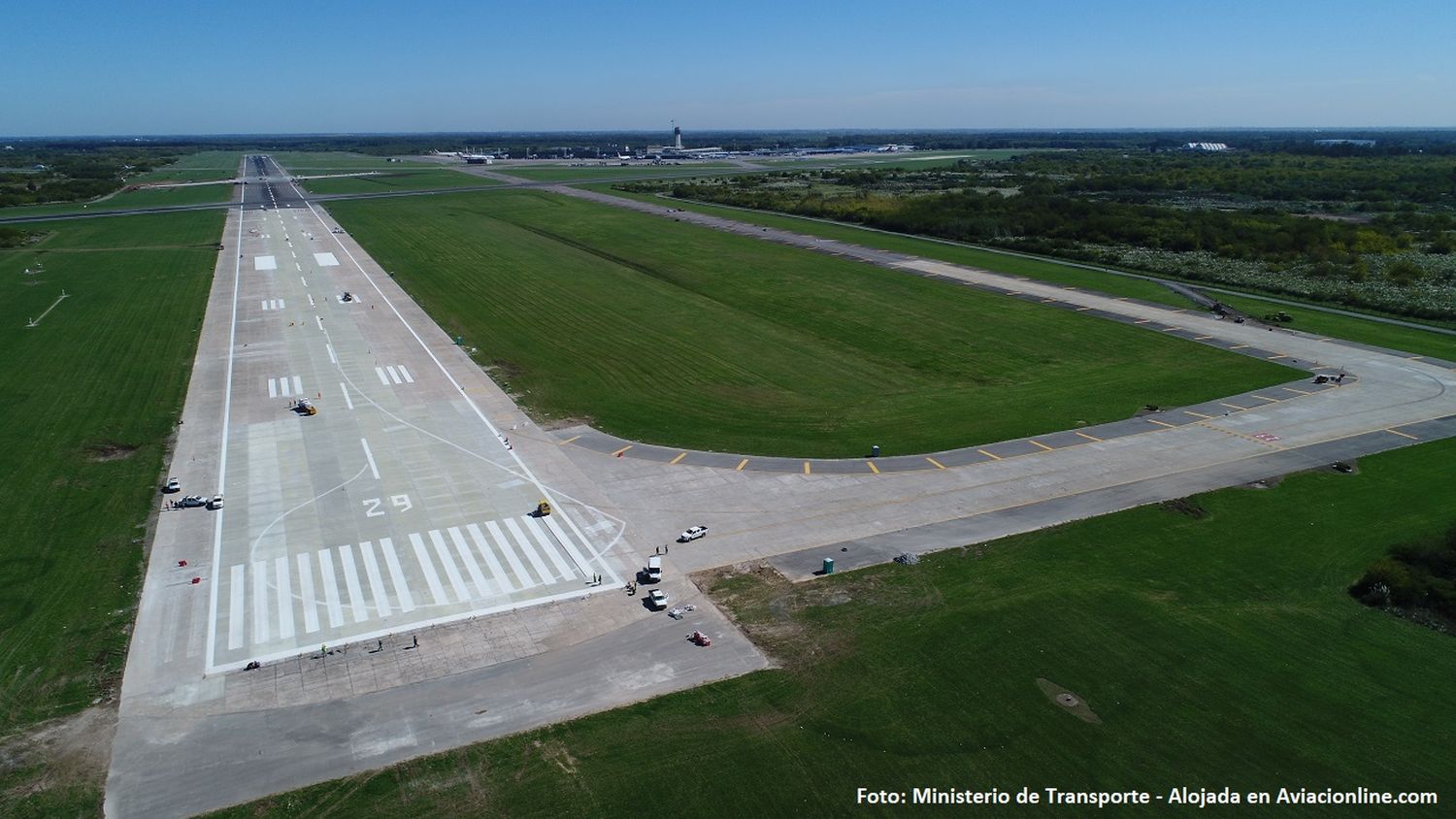 Con el fin de las obras de la pista 11/29, Ezeiza se encamina hacia su transformación