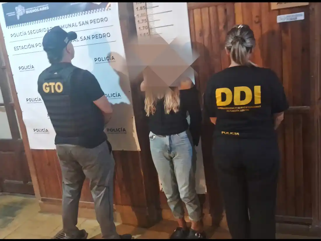 La joven fue aprehendida y trasladada a la Comisaría.