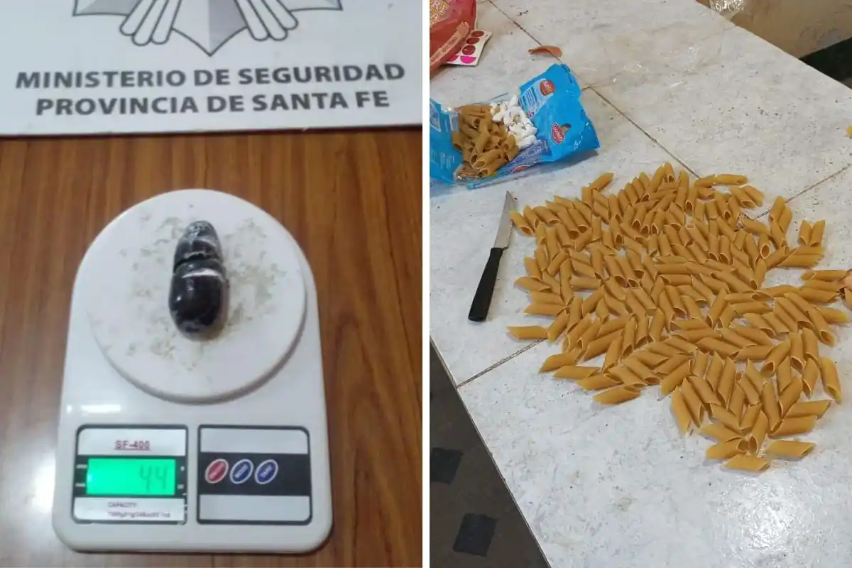 El material estupefaciente fue secuestrado antes de entrar al recinto.