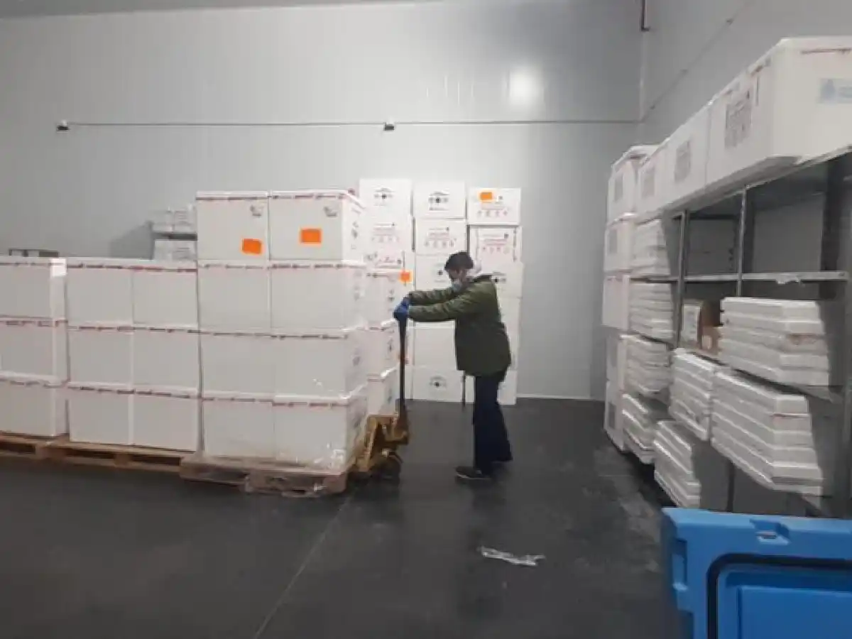 Córdoba recibió 64 mil dosis de Sinopharm