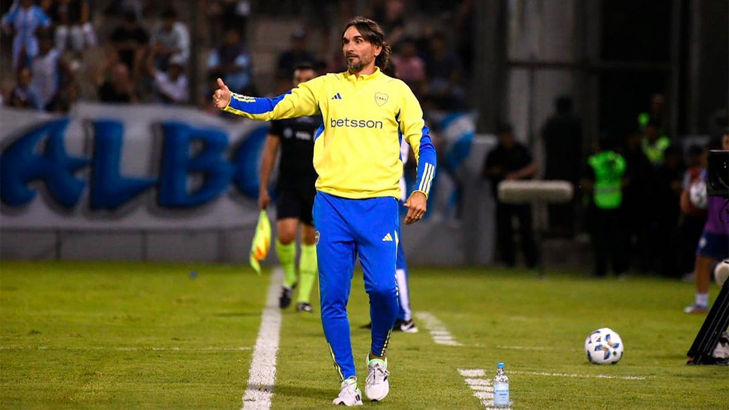 El entrenador Diego Martínez