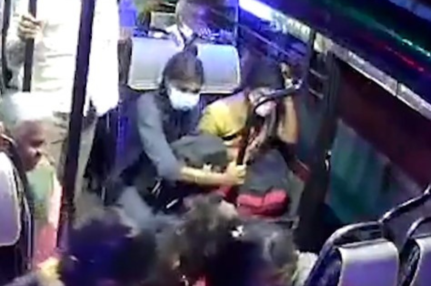 Dramático momento