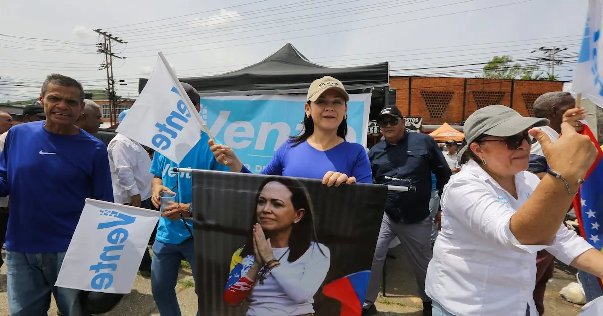 La oposición venezolana convoca a una marcha nacional para exigir elecciones presidenciales en 2027