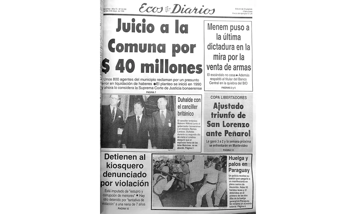 Viernes 3 de mayo de 1996