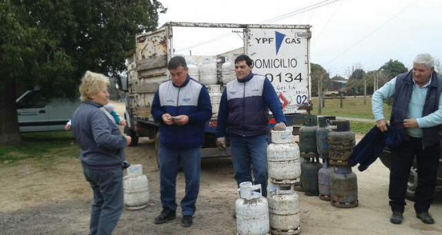 El jueves, garrafas para todos en Santa Lucía