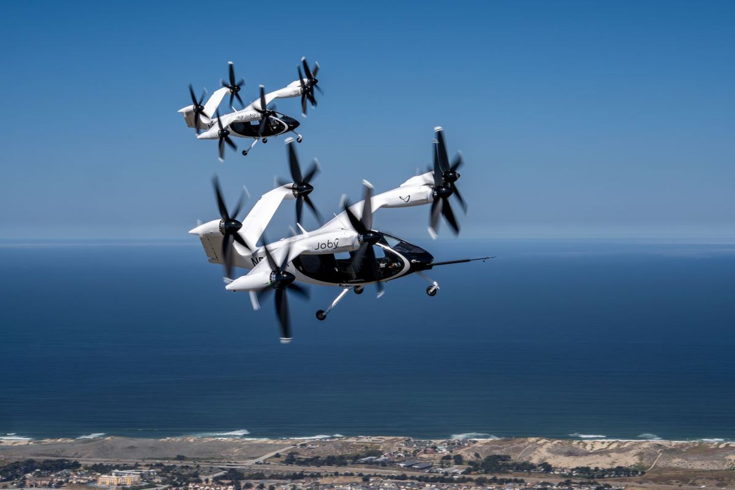 Misión cumplida: Joby Aviation opera dos prototipos eVTOL en simultáneo y avanza el programa de pruebas