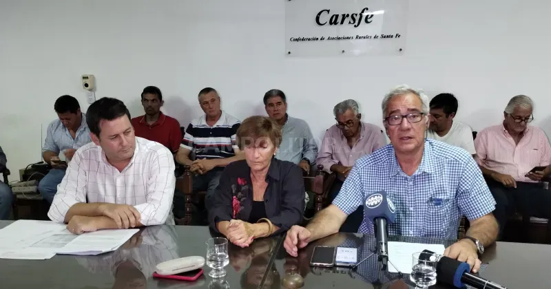 Con críticas a Perotti, Carsfe se declaró en “alerta y movilización”
