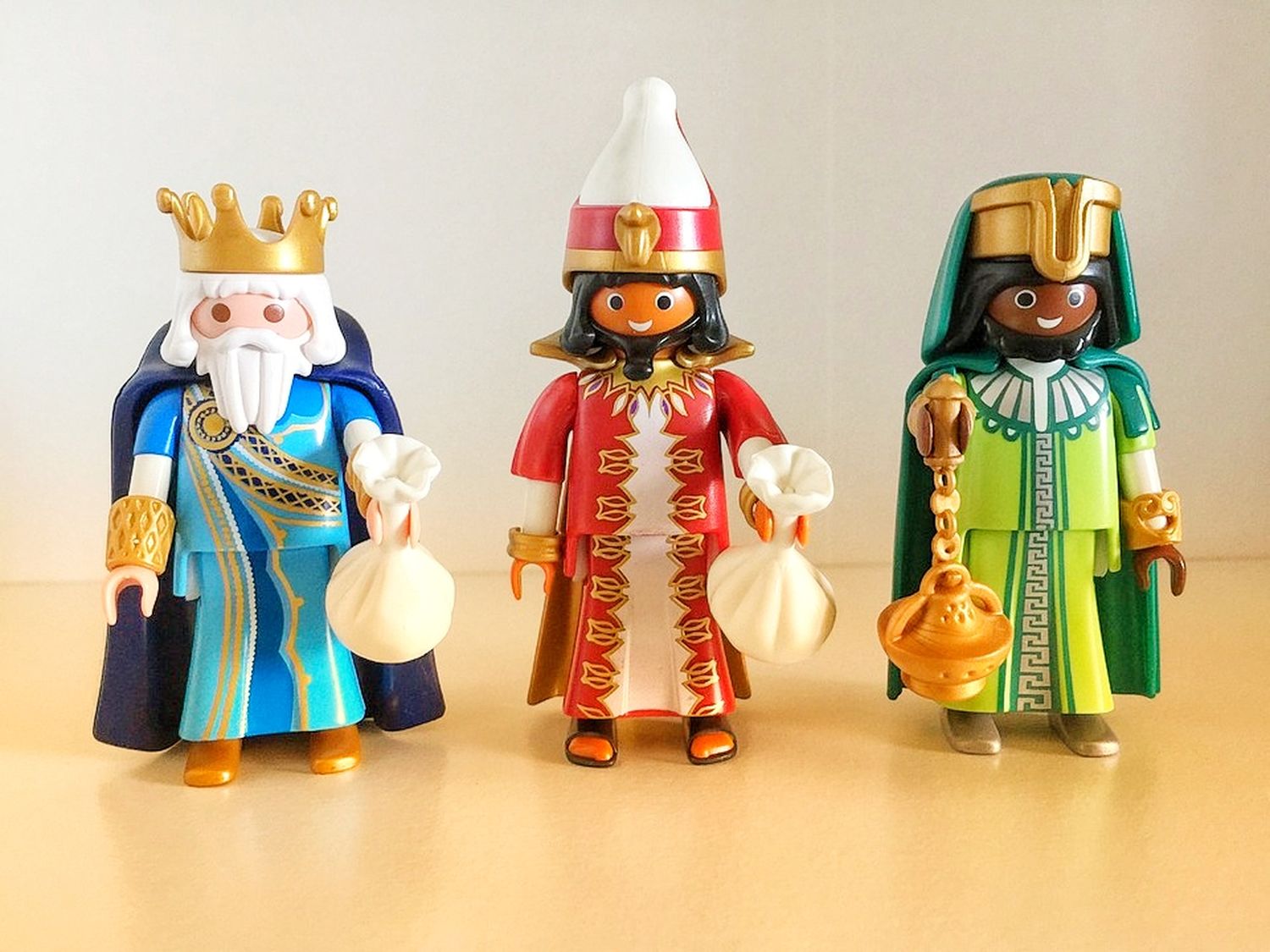 Llegan los Reyes Magos.