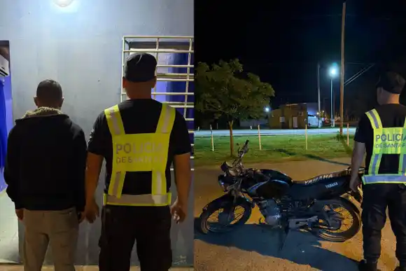 Detectaron una moto con el número de chasis rayado en pleno operativo de control