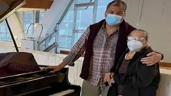 HERMANA DE RAFAEL CORREA confirma presencia del expresidente ecuatoriano en Venezuela