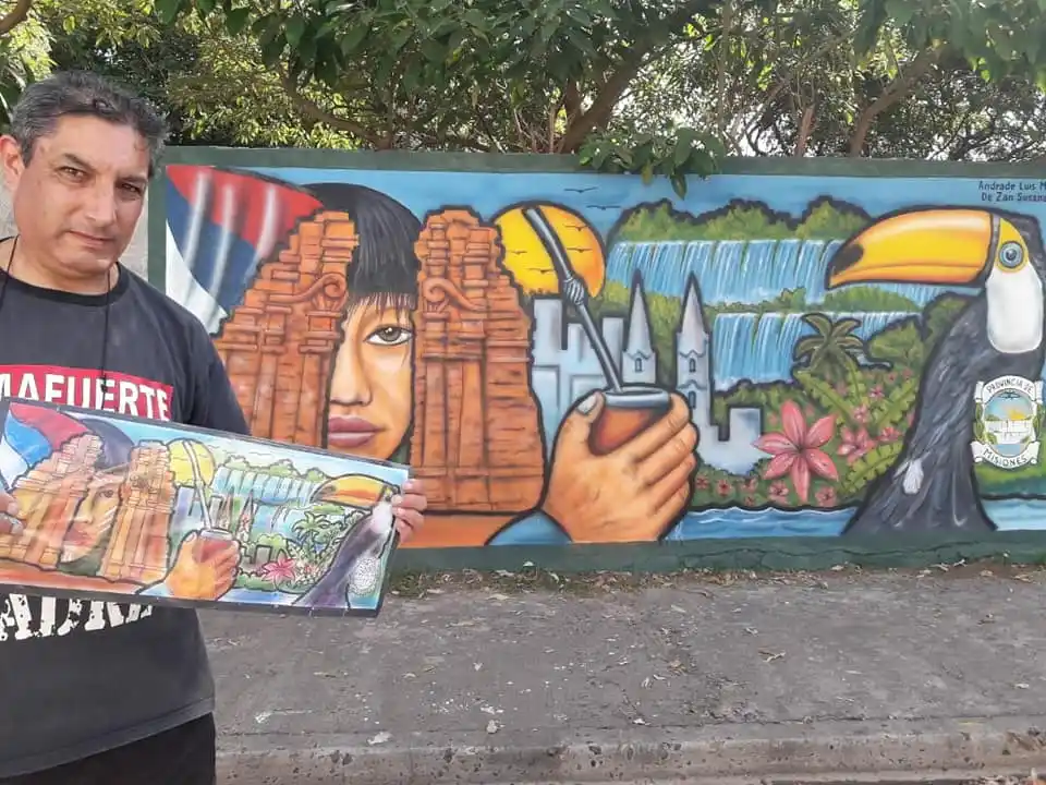 Certamen Megamural: finalizaron los trabajos