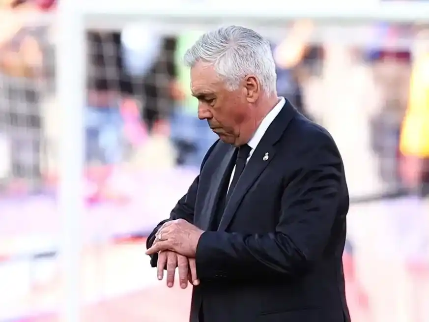 Carlo Ancelotti. Crédito: Albert Gea/Reuters