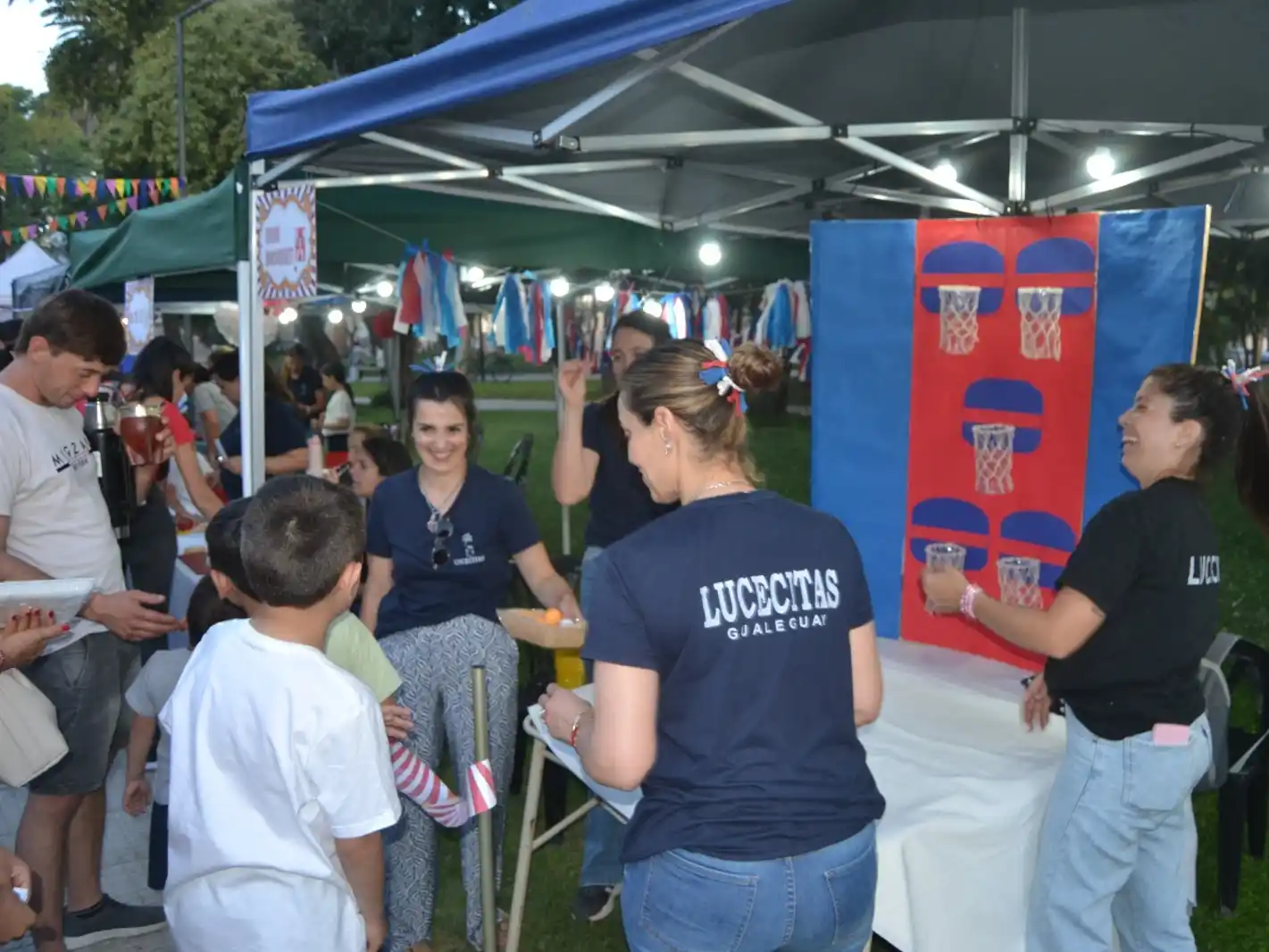 Con gran éxito se desarrolló la cuarta kermés  de Lucecitas