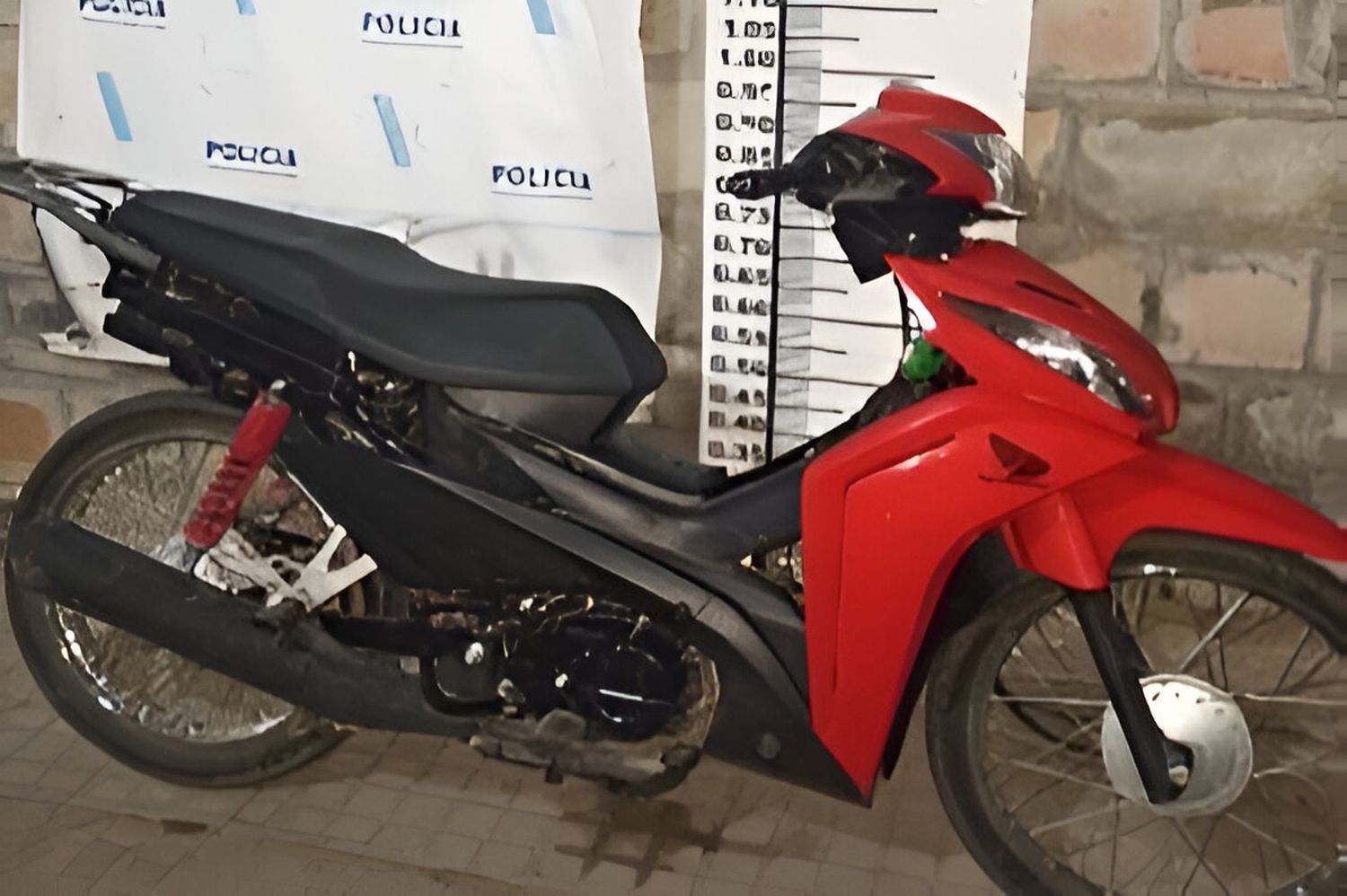 La moto fue robada en Riobamba al 900.