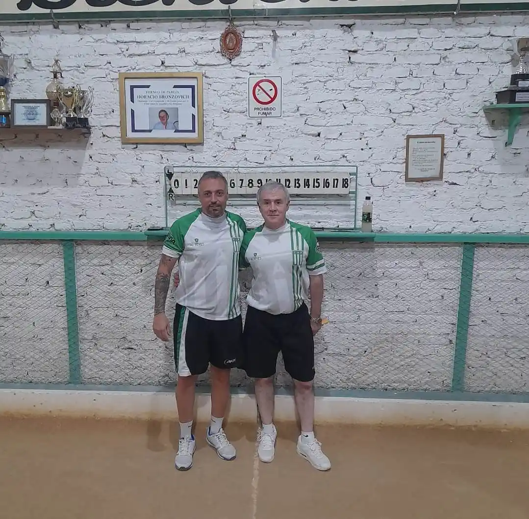 Alejandro Bellver y Fabián Varenna, campeones del Oficial de Primera Parejas