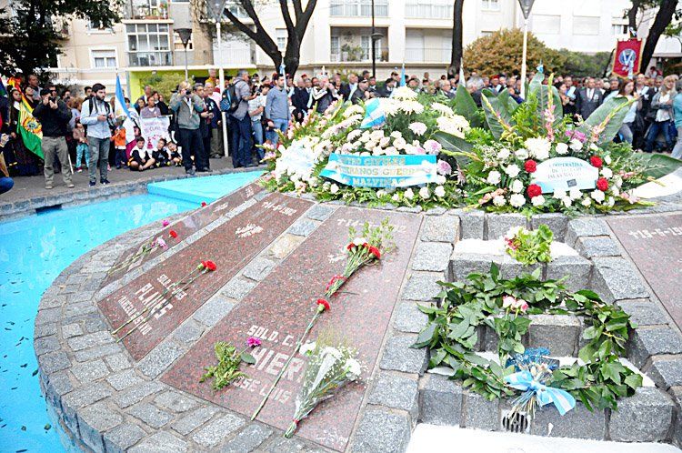 General Pueyrredón: Hubo dos actos para recordar a excombatientes de Malvinas, uno sin el intendente
