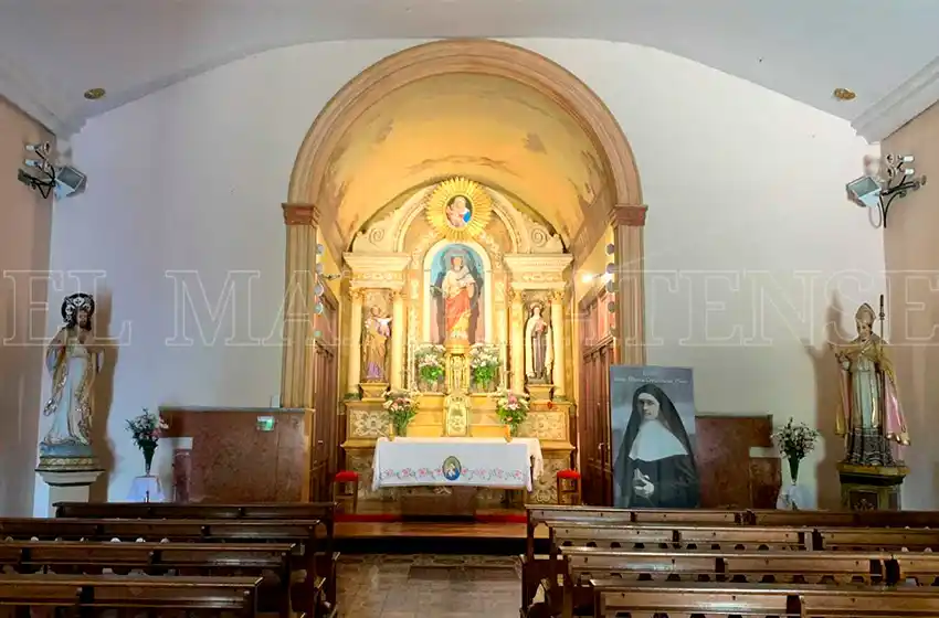 La capilla Santa Cecilia celebra sus 150 años: "Es parte de la historia y de la identidad local"