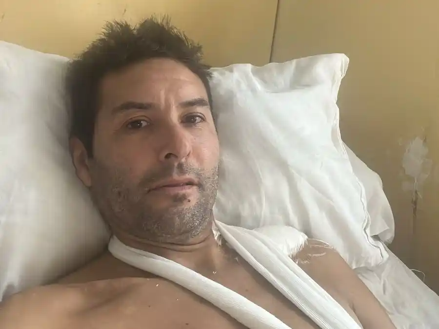 Cisco Viollaz fue operado con éxito de la fractura de clavícula