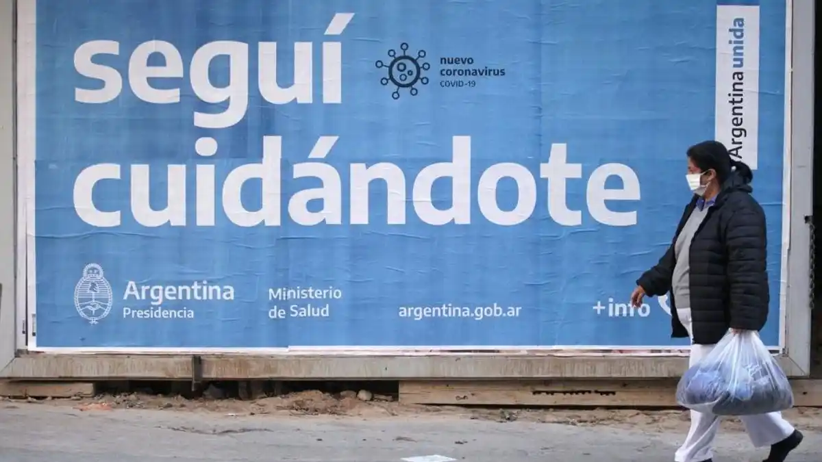 Argentina registró 84 muertes por Covid y 1825 nuevos contagios