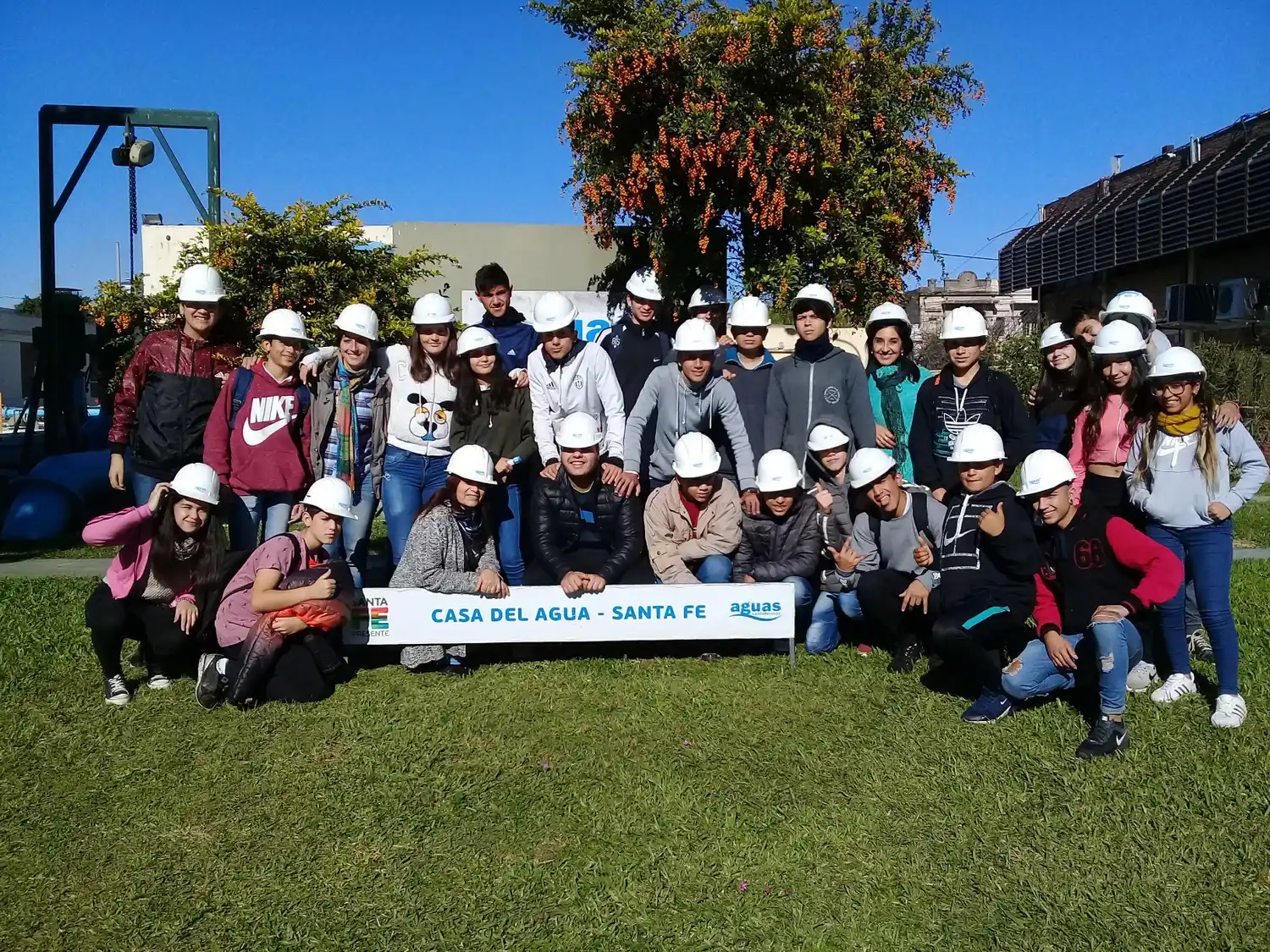 Continúan las visitas educativas en la Casa del Agua Santa Fe