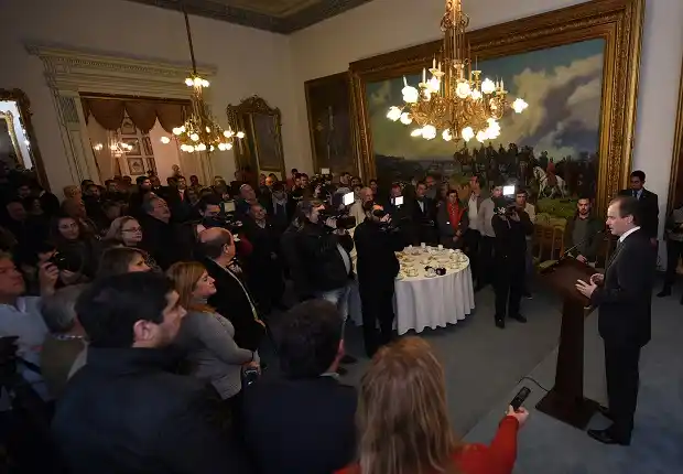 Bordet ratificó su compromiso con la libertad de expresión