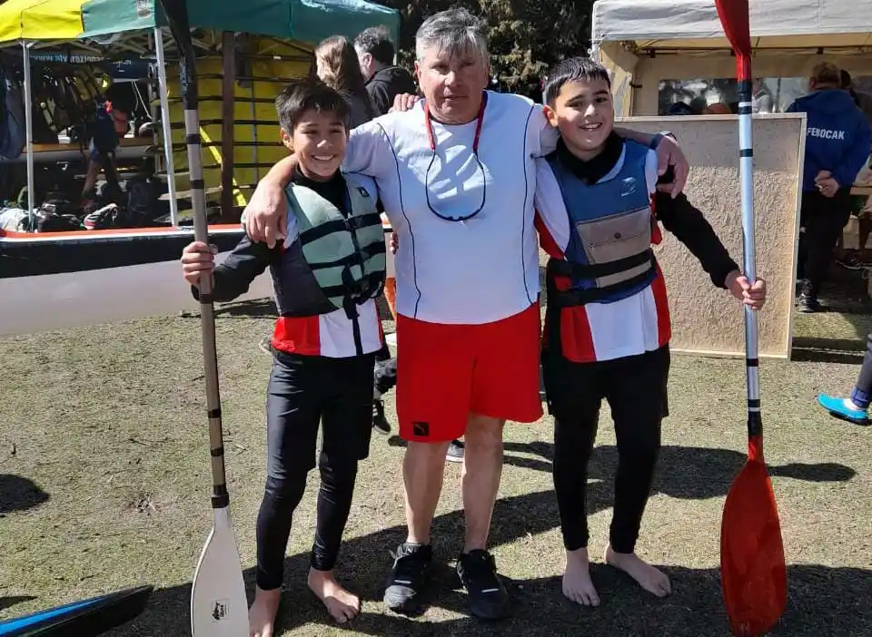 Canotaje: El Ribereño participó en el provincial de Tandil